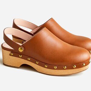 JCrew Convertible Leather Clog